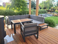 Załaduj obraz do przeglądarki galerii, Zestaw mebli ogrodowych Madera 250 × 233 cm