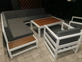Załaduj obraz do przeglądarki galerii, Zestaw mebli ogrodowych Madera 278 × 233 cm