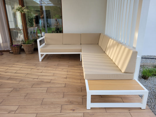 Zestaw mebli ogrodowych Madera 278 × 205 cm