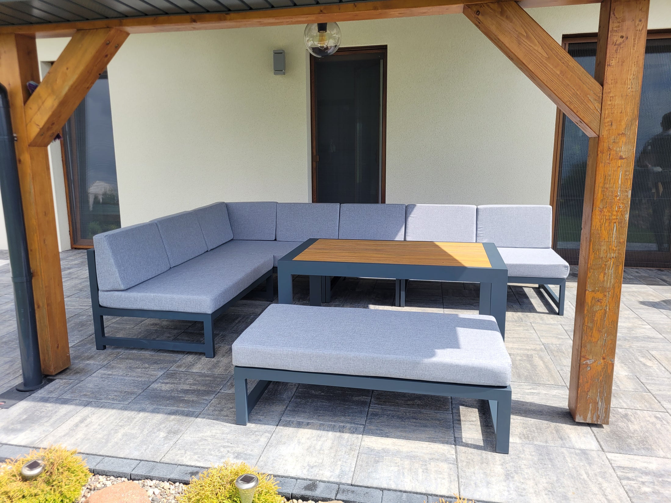 Zestaw mebli ogrodowych Madera 305 x 200 cm
