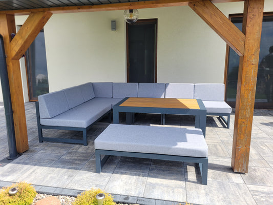 Zestaw mebli ogrodowych Madera 305 x 200 cm