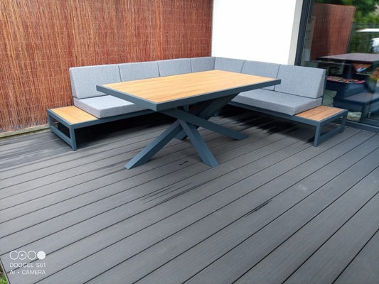Zestaw mebli ogrodowych Madera 278 x 233 cm