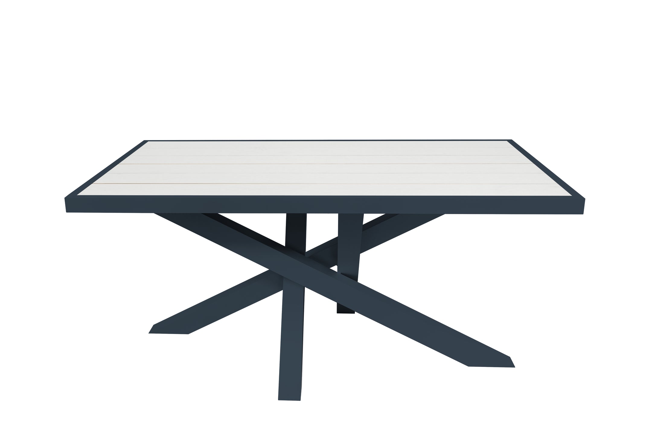 Stół aluminiowy Krzyżak – Elegancki, nowoczesny i trwały.
