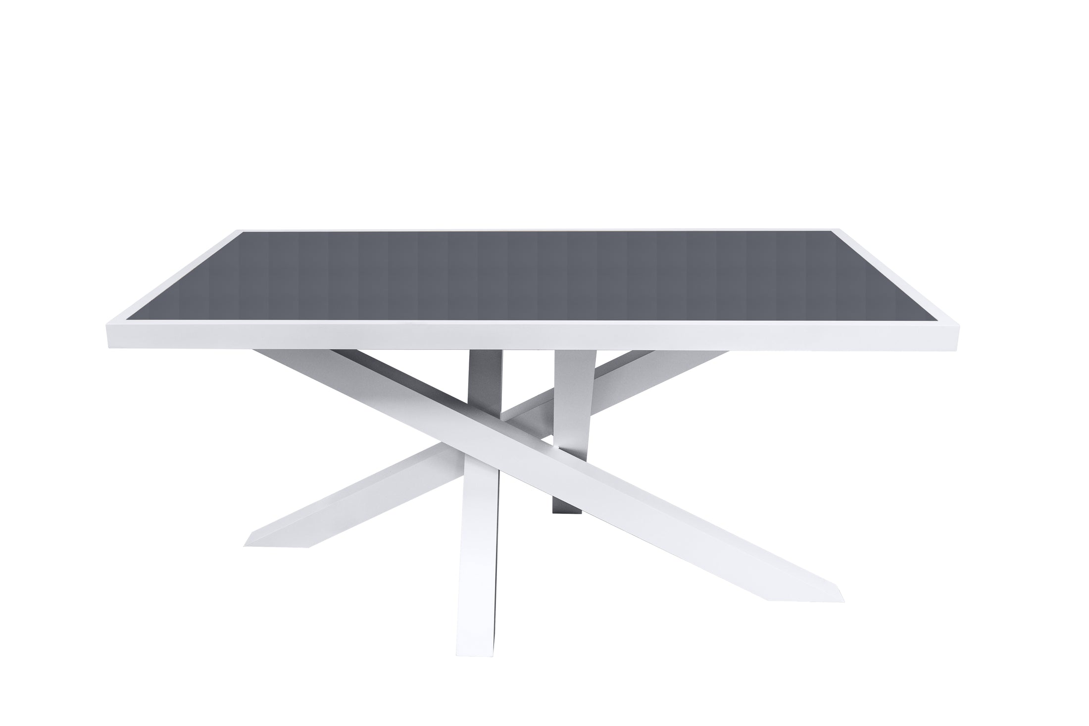 Stół aluminiowy Krzyżak – Elegancki, nowoczesny i trwały.
