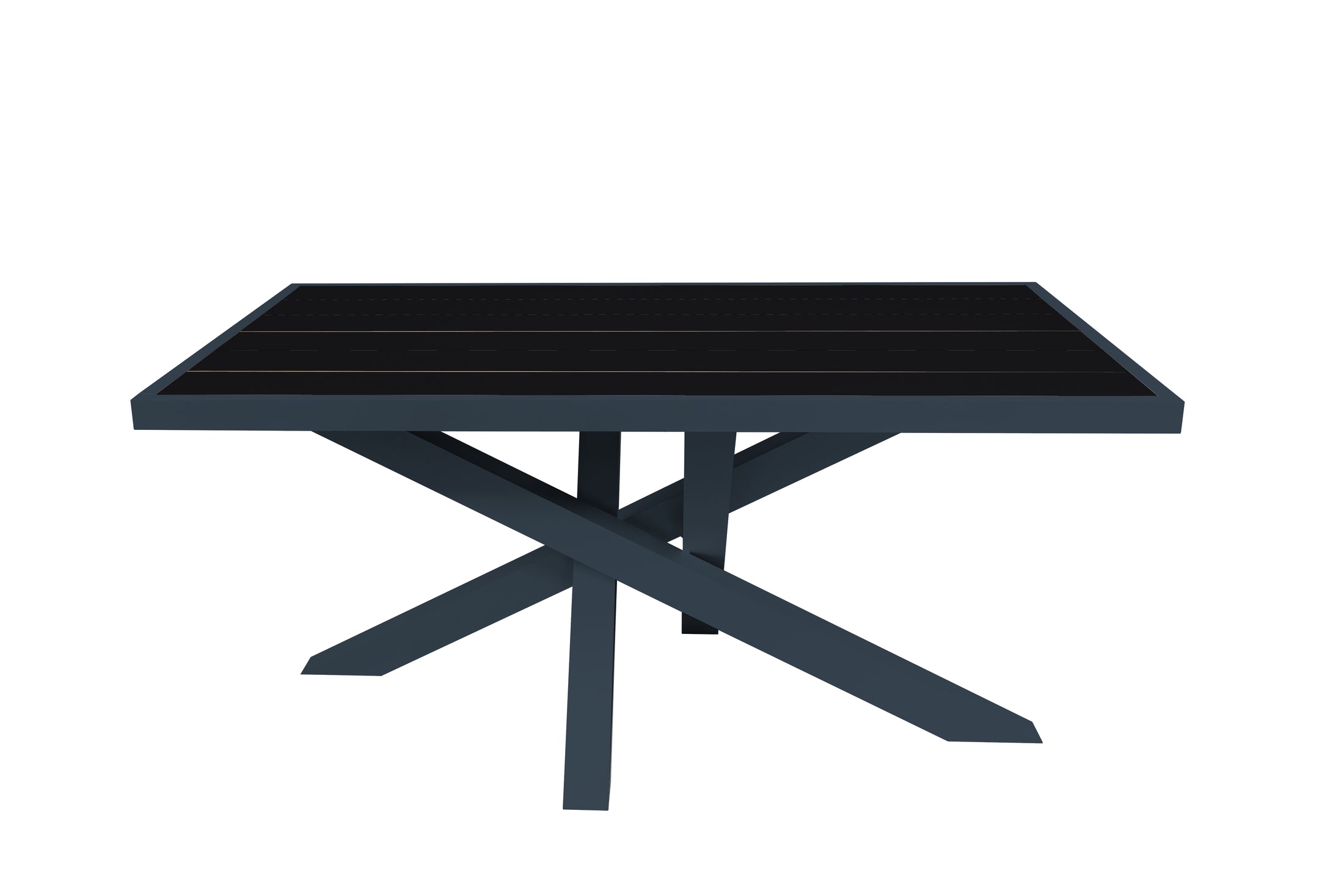 Stół aluminiowy Krzyżak – Elegancki, nowoczesny i trwały.