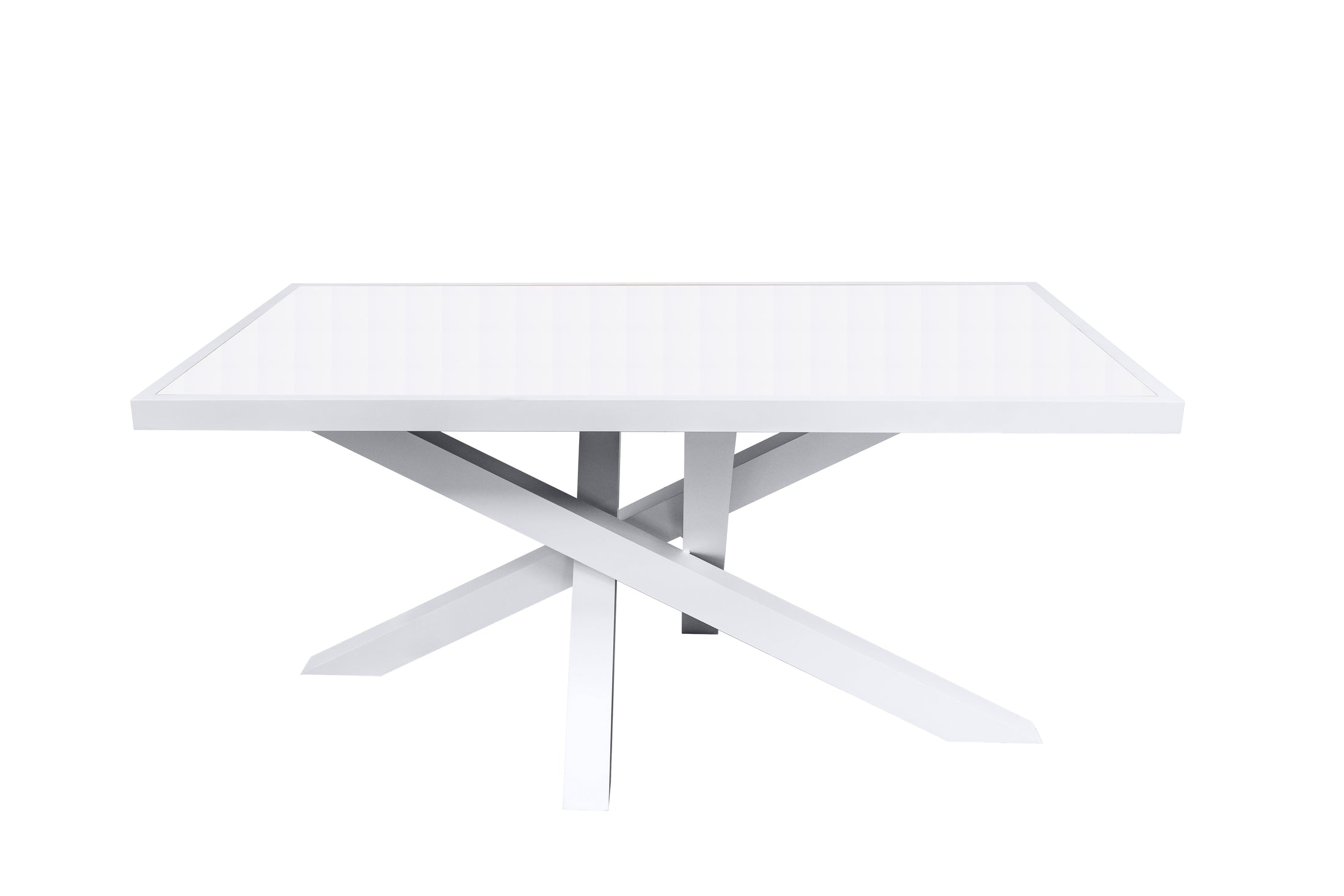 Stół aluminiowy Krzyżak – Elegancki, nowoczesny i trwały.