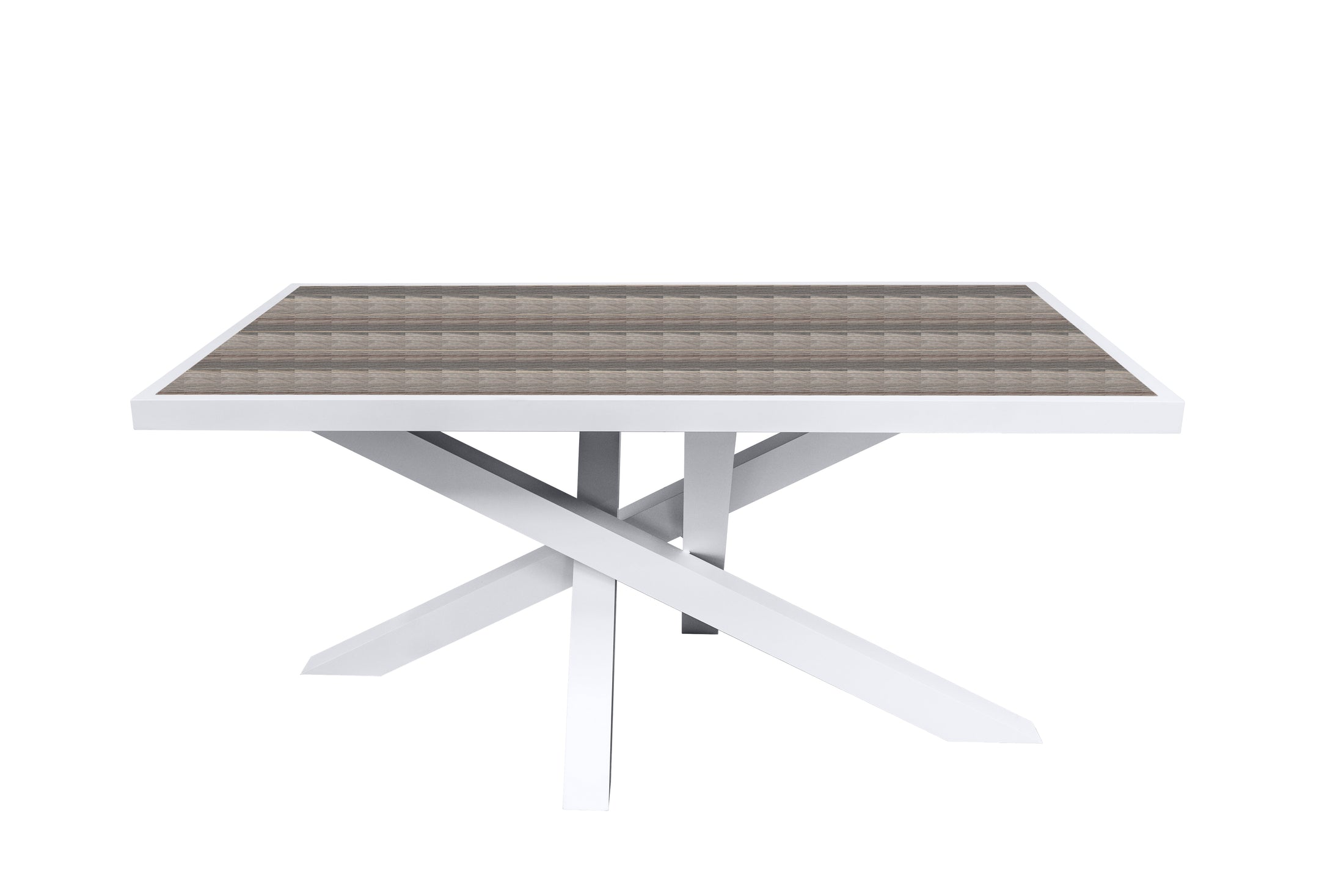 Stół aluminiowy Krzyżak – Elegancki, nowoczesny i trwały.
