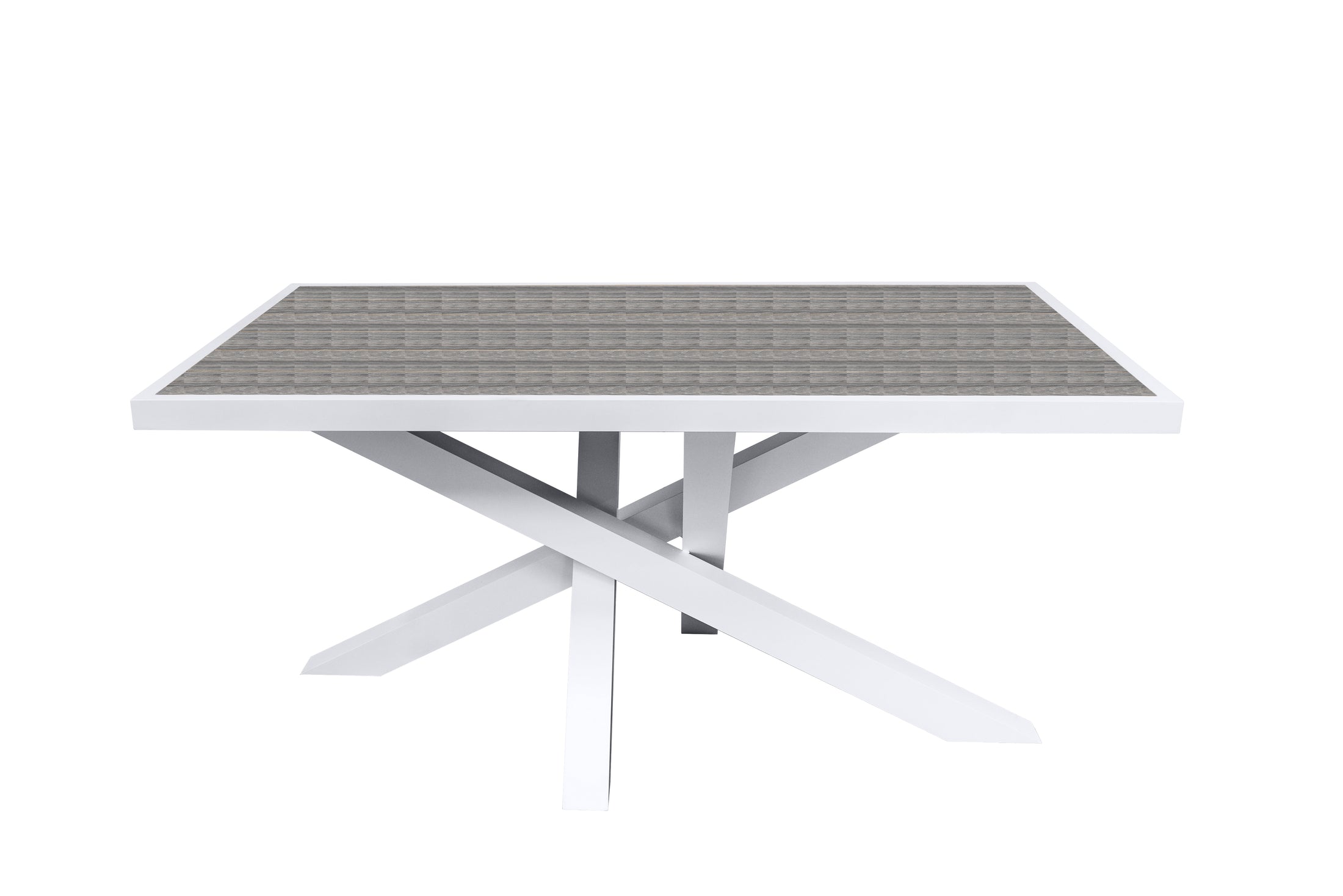 Stół aluminiowy Krzyżak – Elegancki, nowoczesny i trwały.