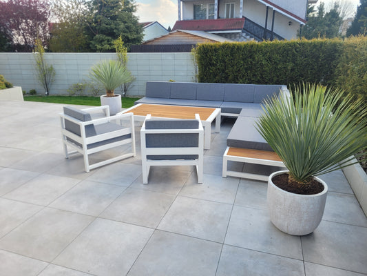 Zestaw mebli ogrodowych Madera 305 x 293 cm