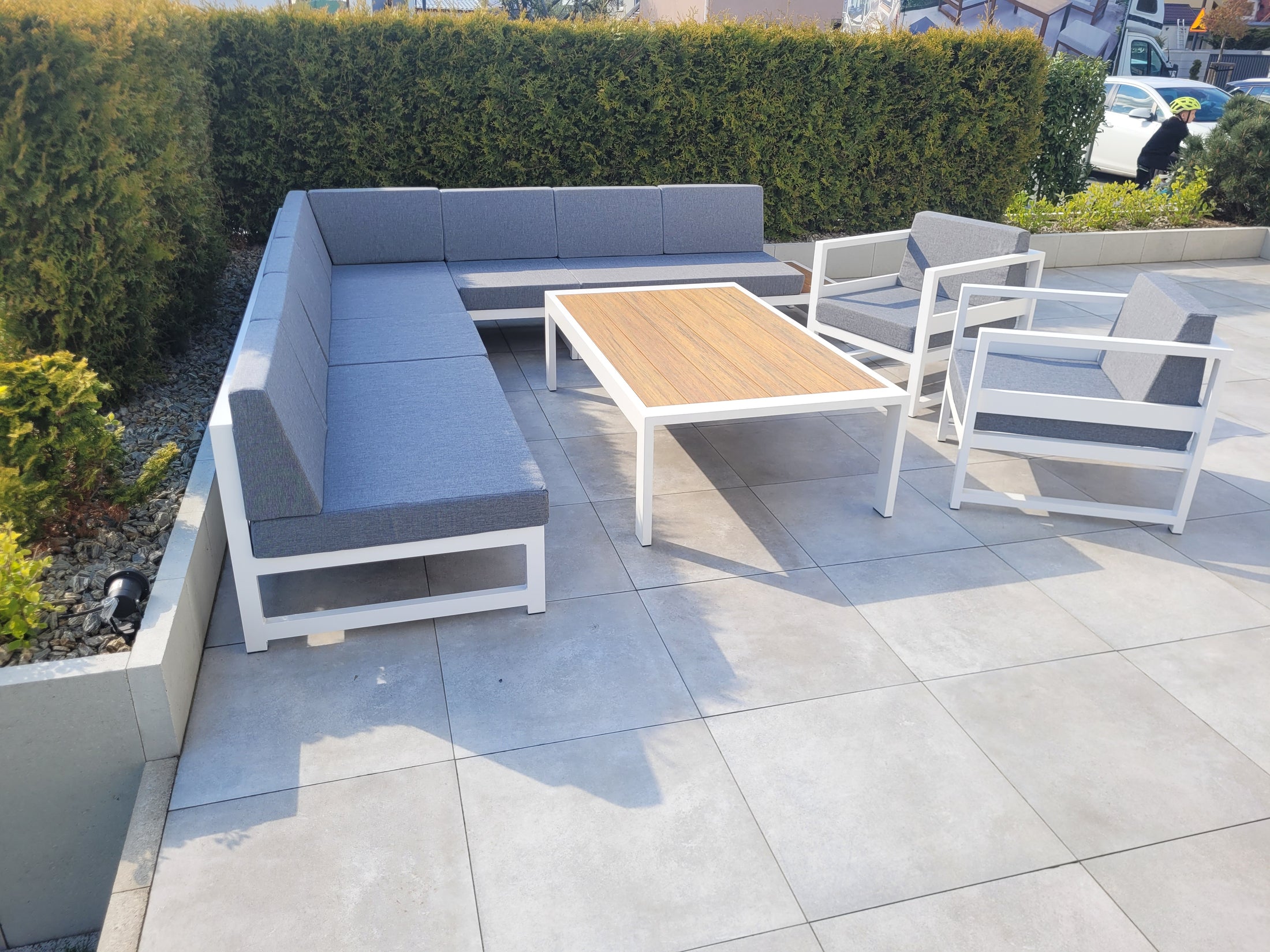 Zestaw mebli ogrodowych Madera 305 x 293 cm