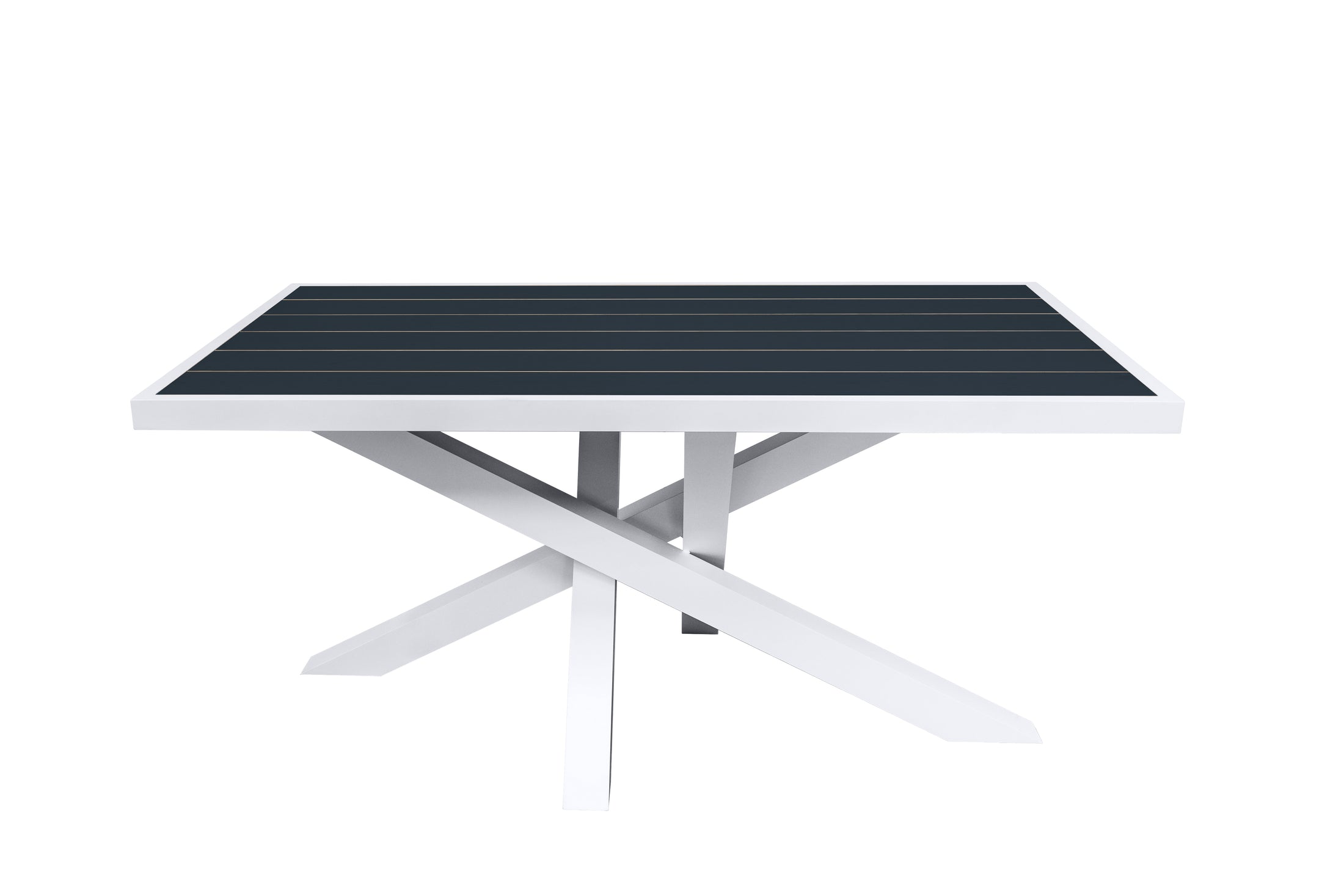 Stół aluminiowy Krzyżak – Elegancki, nowoczesny i trwały.