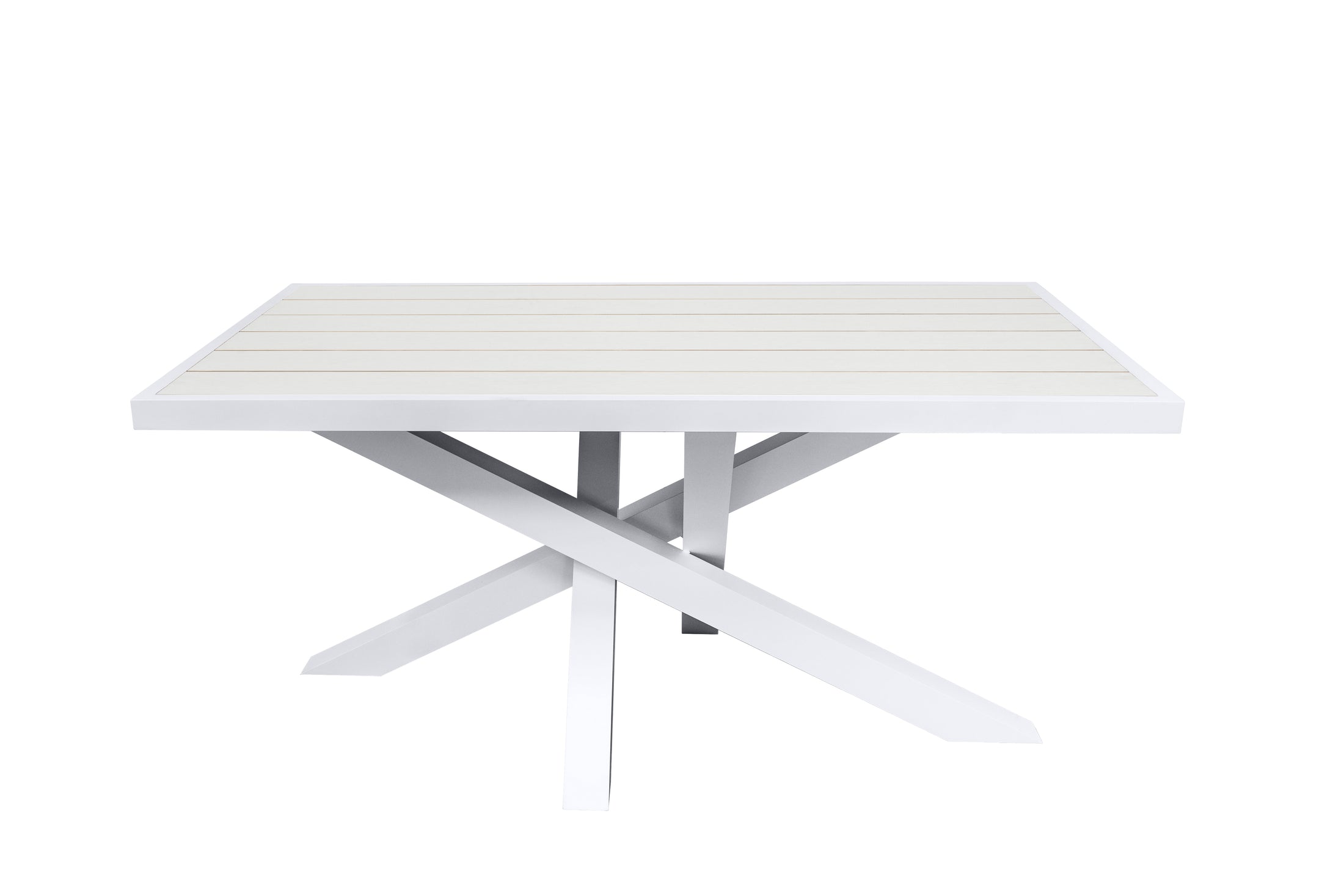Stół aluminiowy Krzyżak – Elegancki, nowoczesny i trwały.