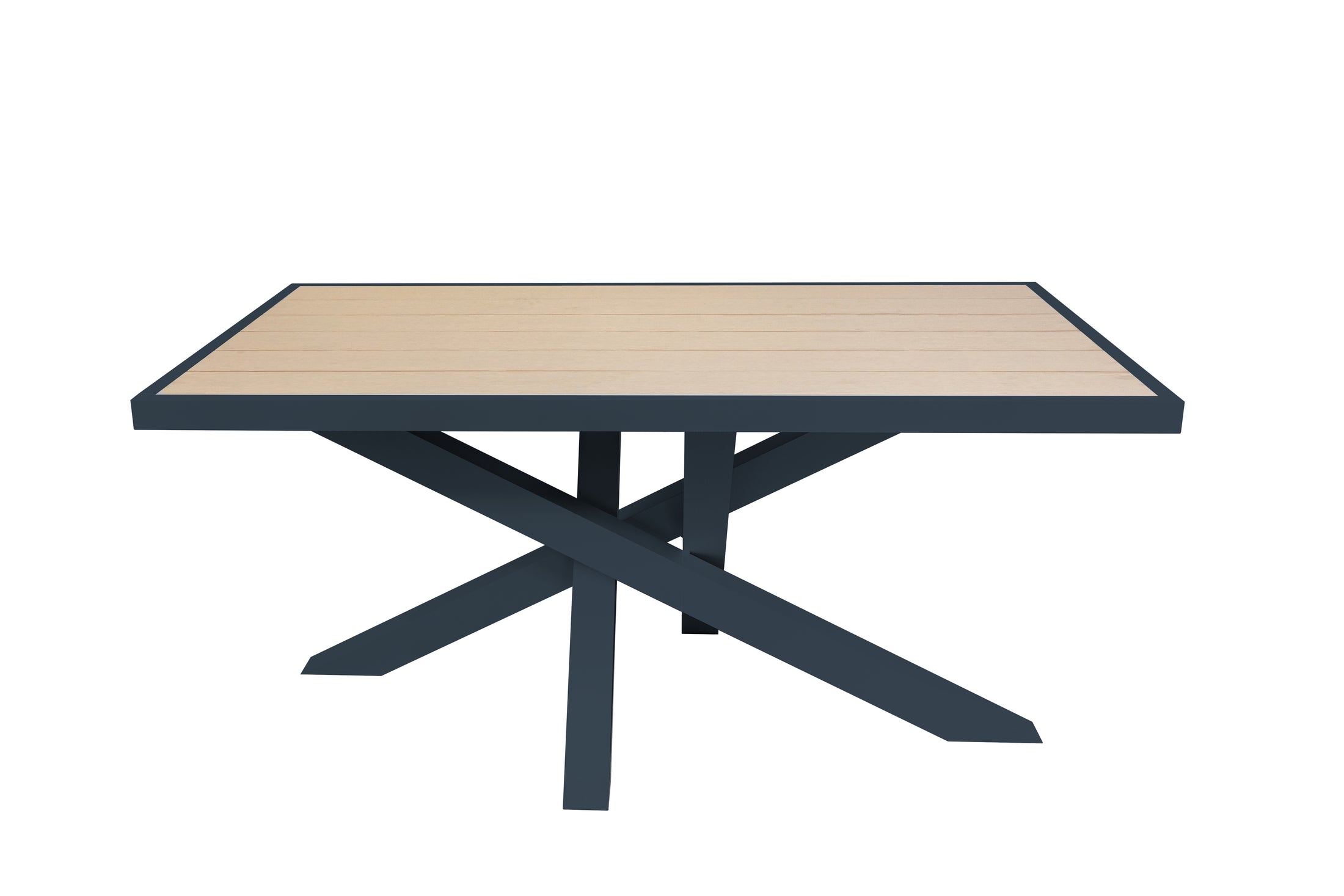 Stół aluminiowy Krzyżak – Elegancki, nowoczesny i trwały.