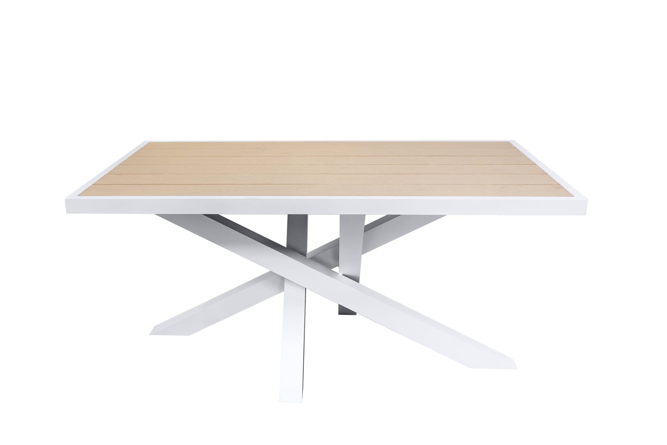 Stół aluminiowy Krzyżak – Elegancki, nowoczesny i trwały.
