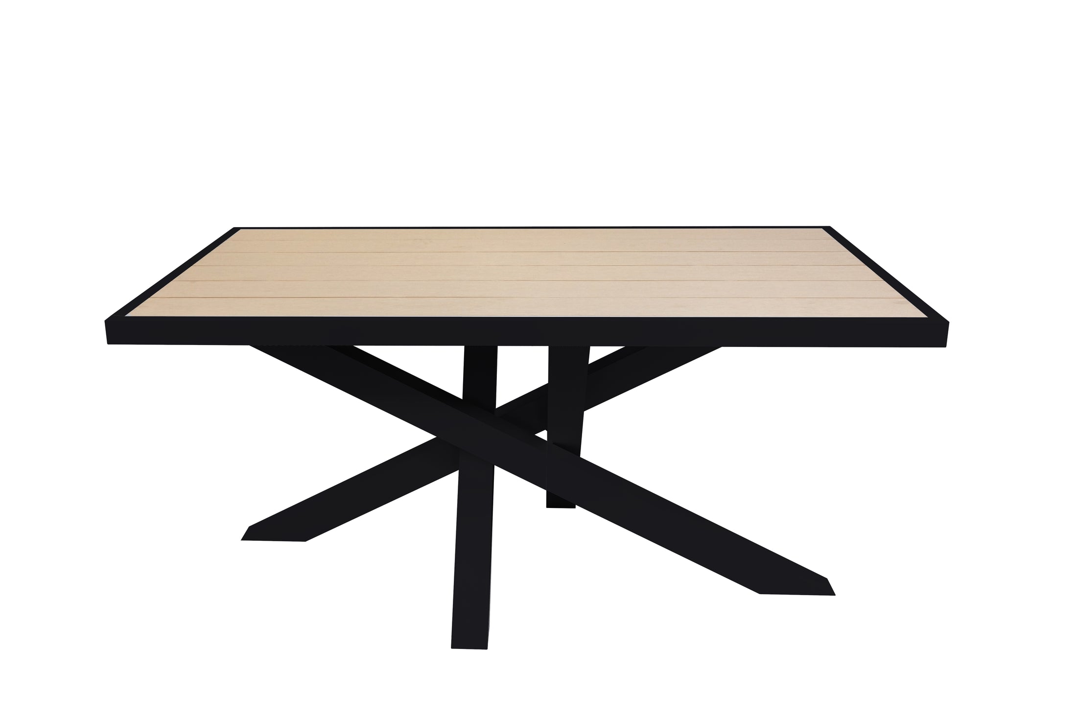 Stół aluminiowy Krzyżak – Elegancki, nowoczesny i trwały.