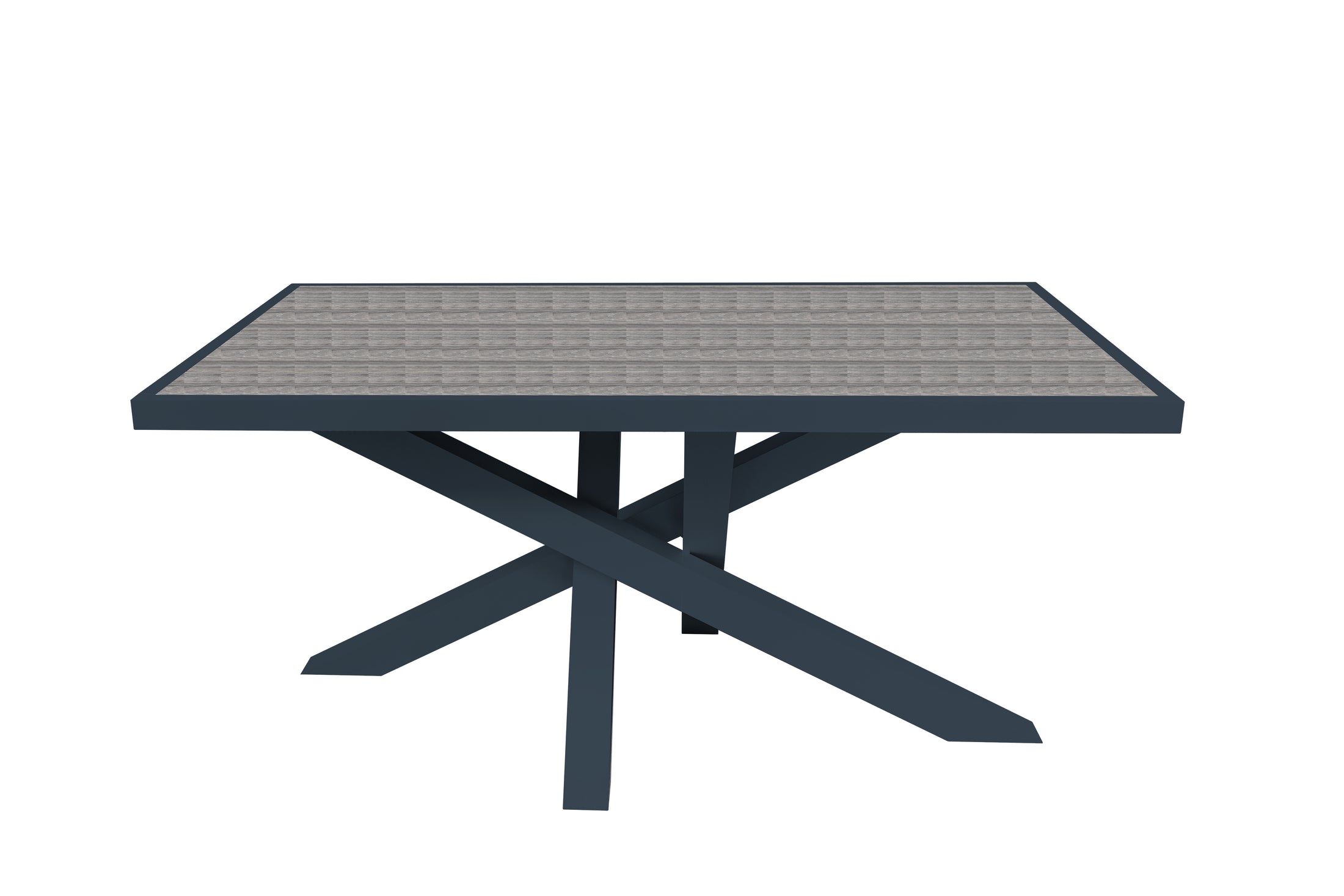 Stół aluminiowy Krzyżak – Elegancki, nowoczesny i trwały.